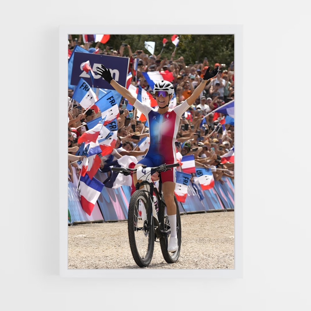 Poster Drapeaux en Fête – affiche Cyclisme (vue 3)